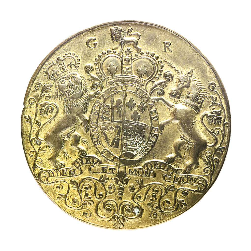 Detail of Medal commemorating the capture of Porto Bello, 1739; obverse by Unknown
