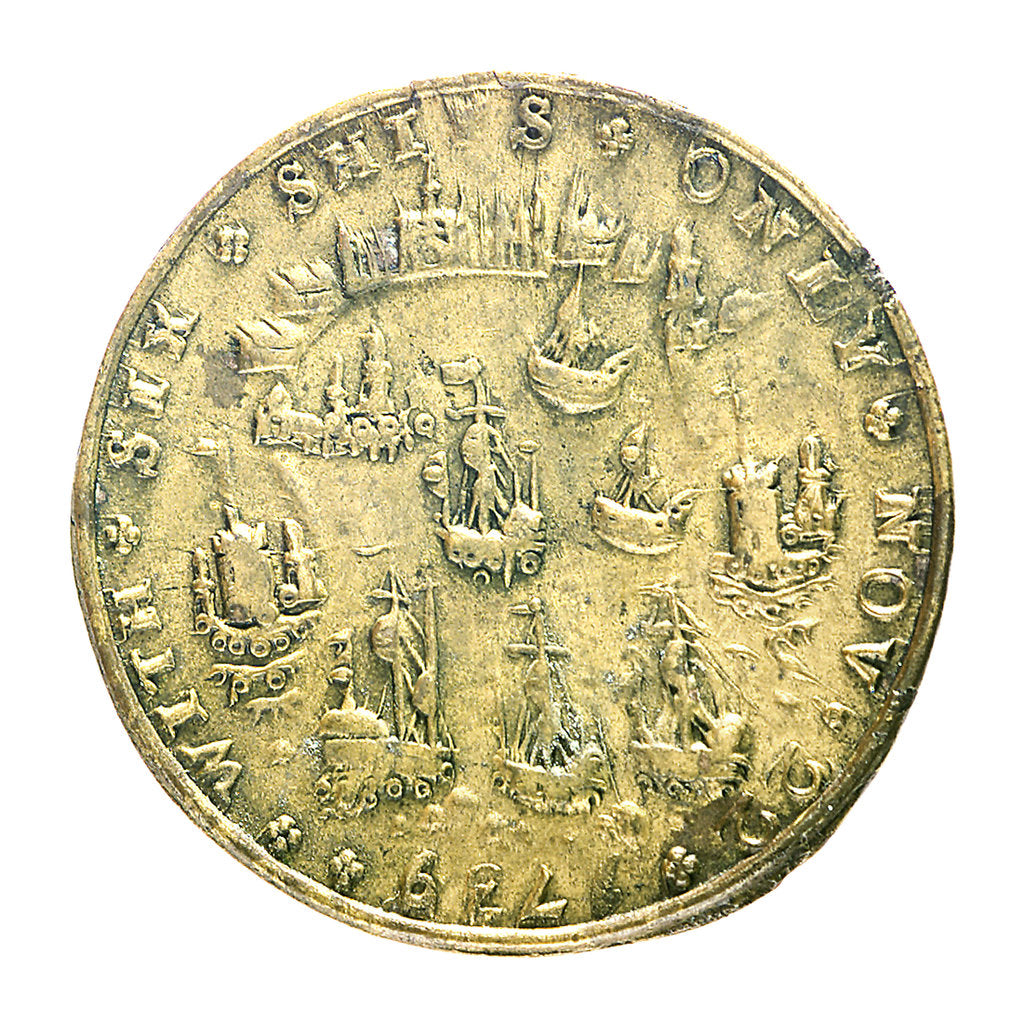 Detail of Medal commemorating Admiral Edward Vernon (1684-1757) and the capture of Porto Bello, 1739; reverse by Unknown
