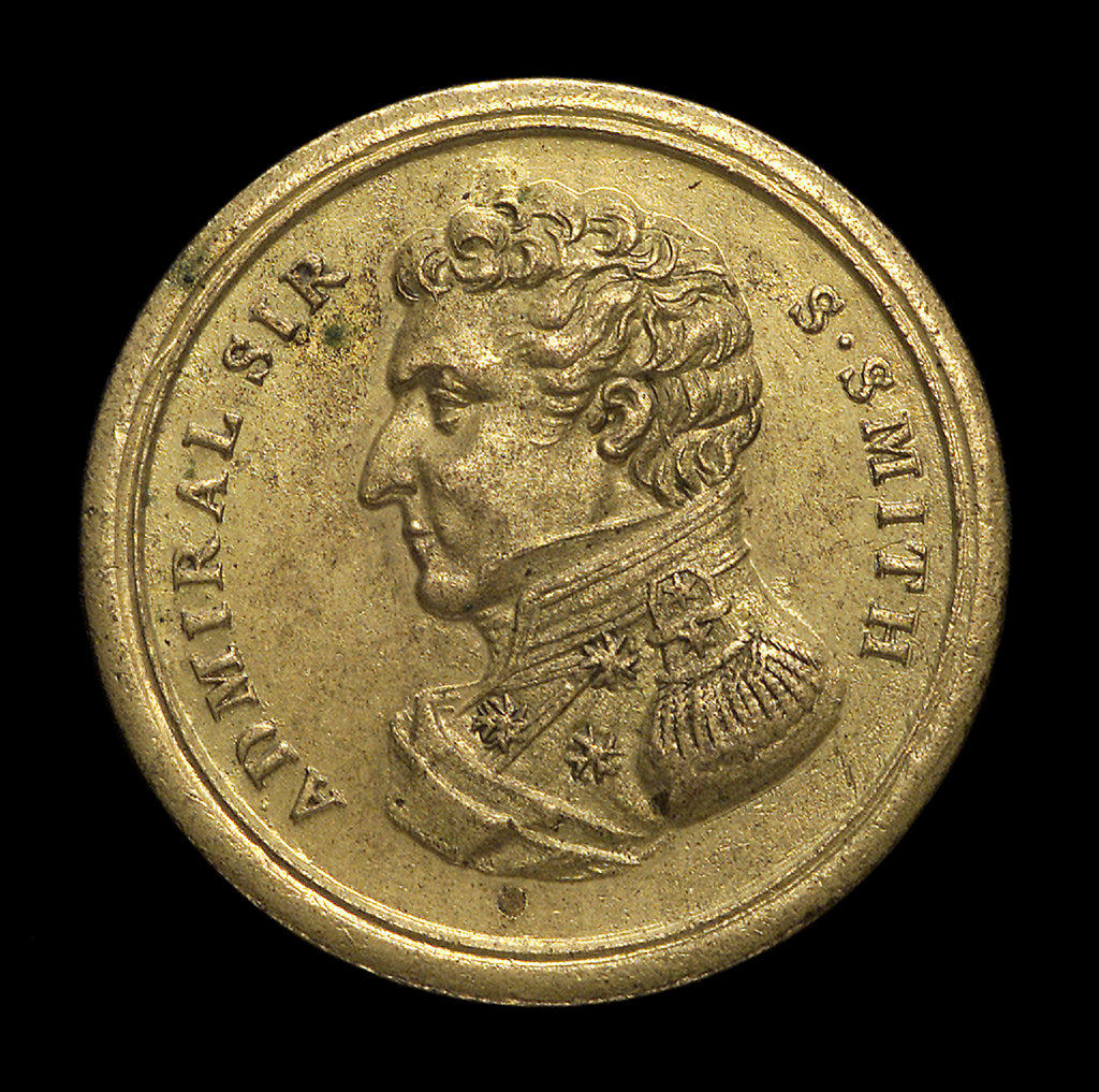 Detail of Counter commemorating Sir William Sidney Smith (1764-1840) and the defence of Acre, 1799; obverse by Unknown