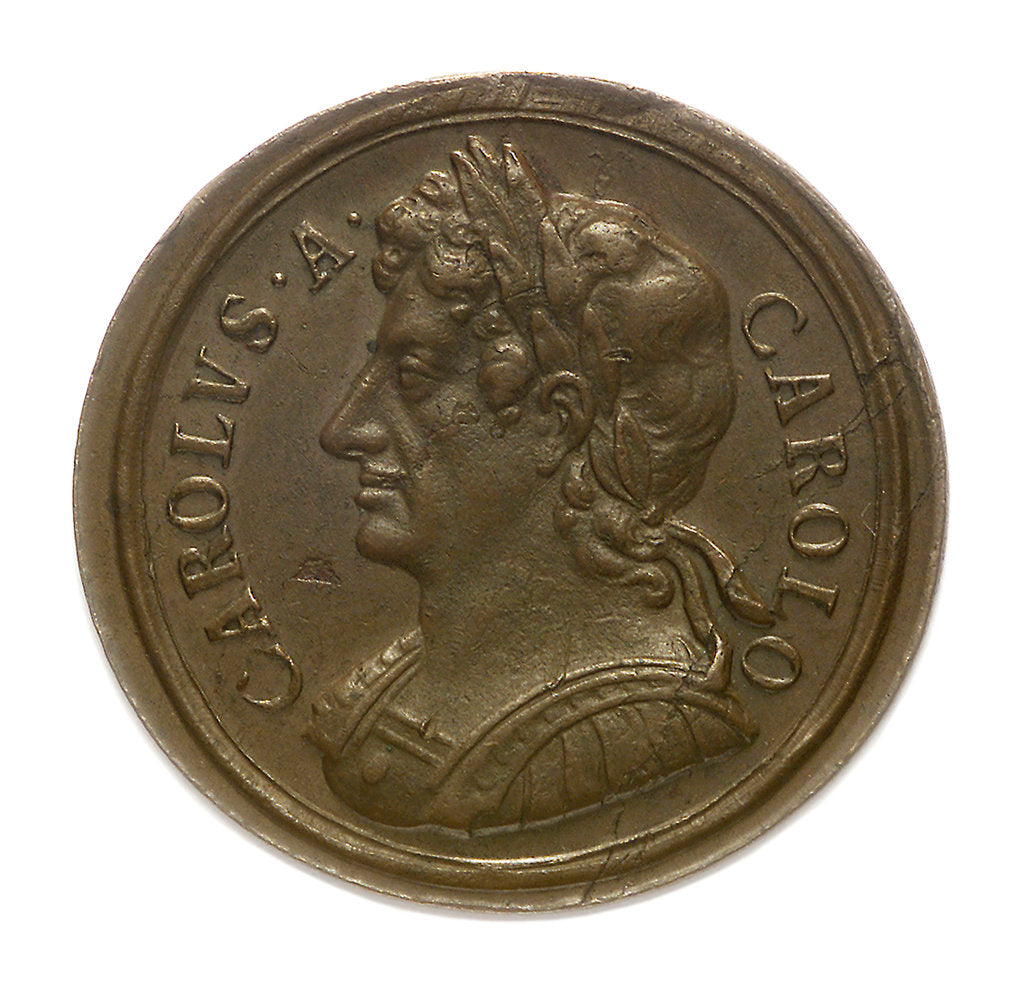 Detail of Coin commemorating the dominion of the sea; obverse by unknown