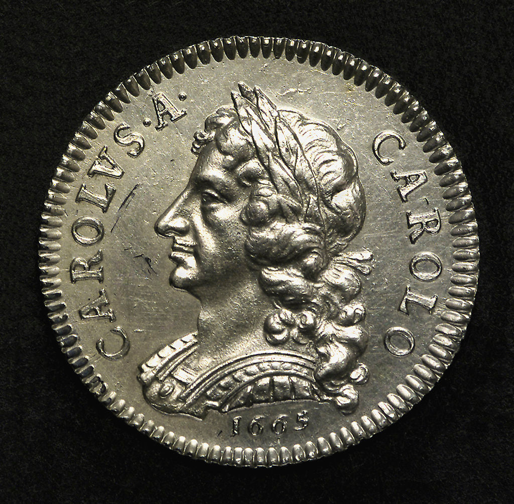 Detail of Pattern commemorating the dominion of the sea; obverse by unknown