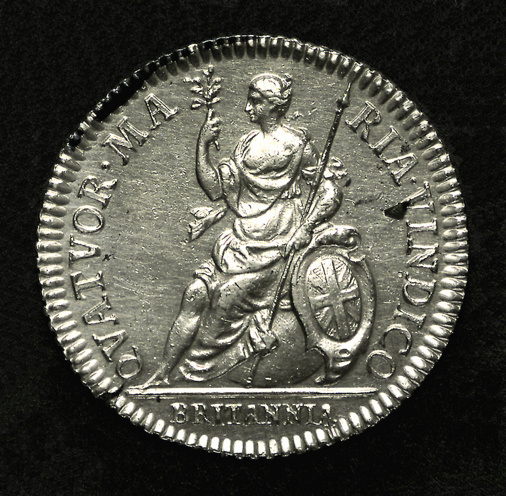 Detail of Pattern commemorating the dominion of the sea; reverse by unknown