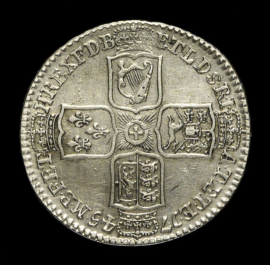 Detail of Lima half-crown; reverse by unknown