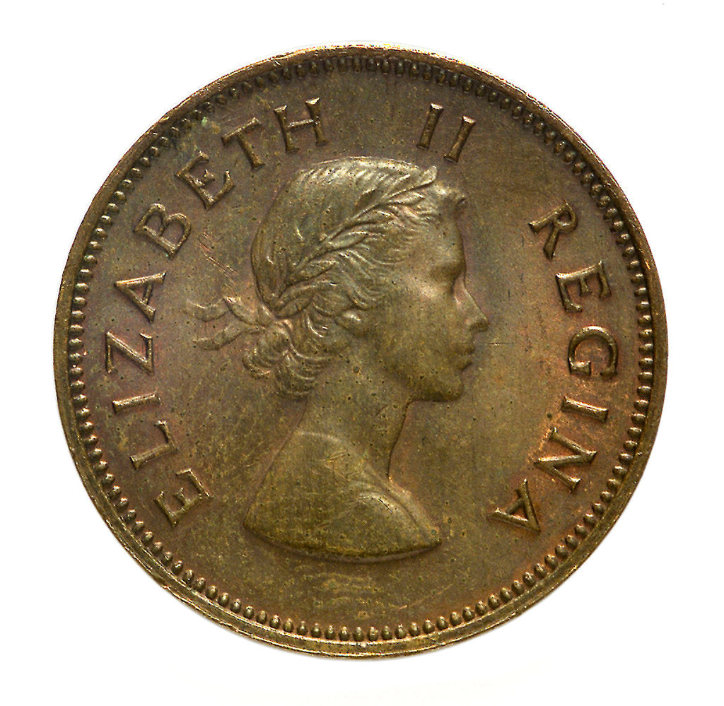 Detail of Halfpenny; obverse by unknown