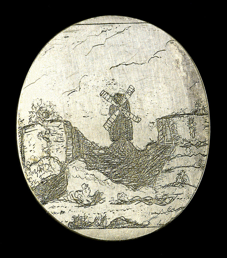 Detail of Engraved commemorative coin; reverse by Unknown