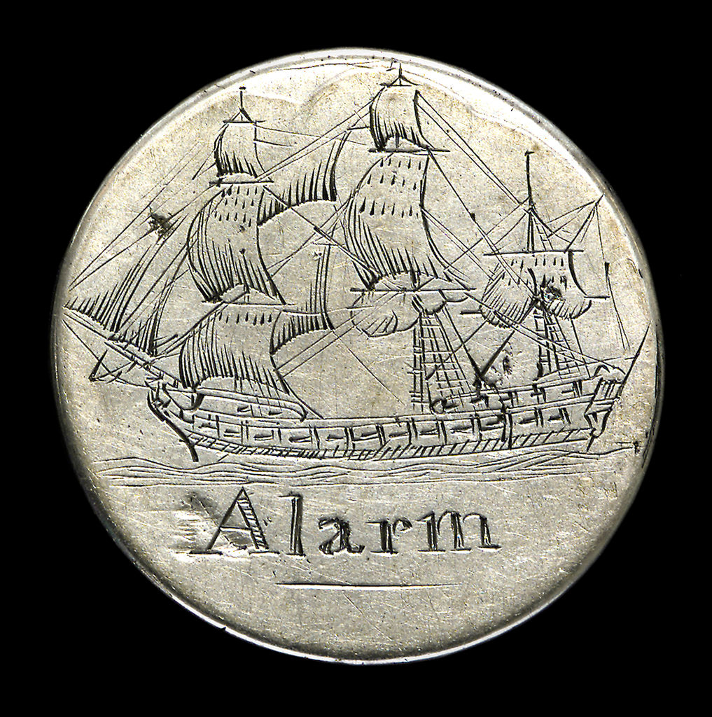 Detail of Engraved commemorative coin; obverse by Unknown