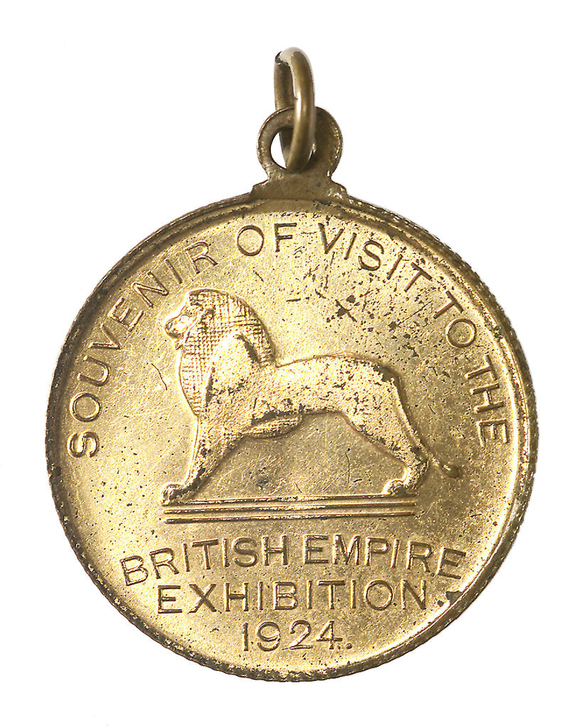 Detail of Medal commemorating the British Empire Exhibition, 1924; reverse by N.P.O.