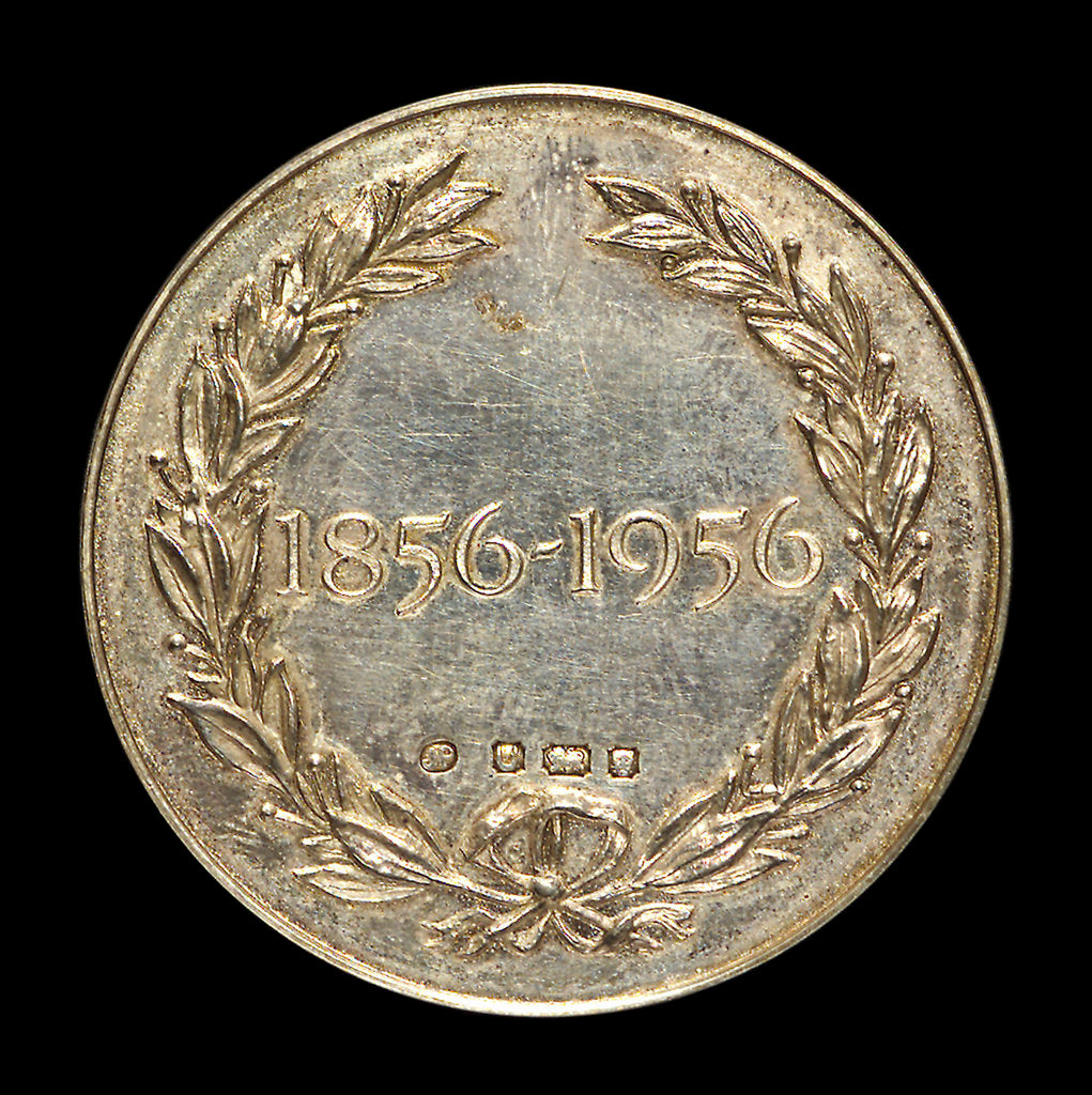 Detail of Medal commemorating the centenary of the British India Steam Navigation Company, 1956; reverse by J.R. Pinches