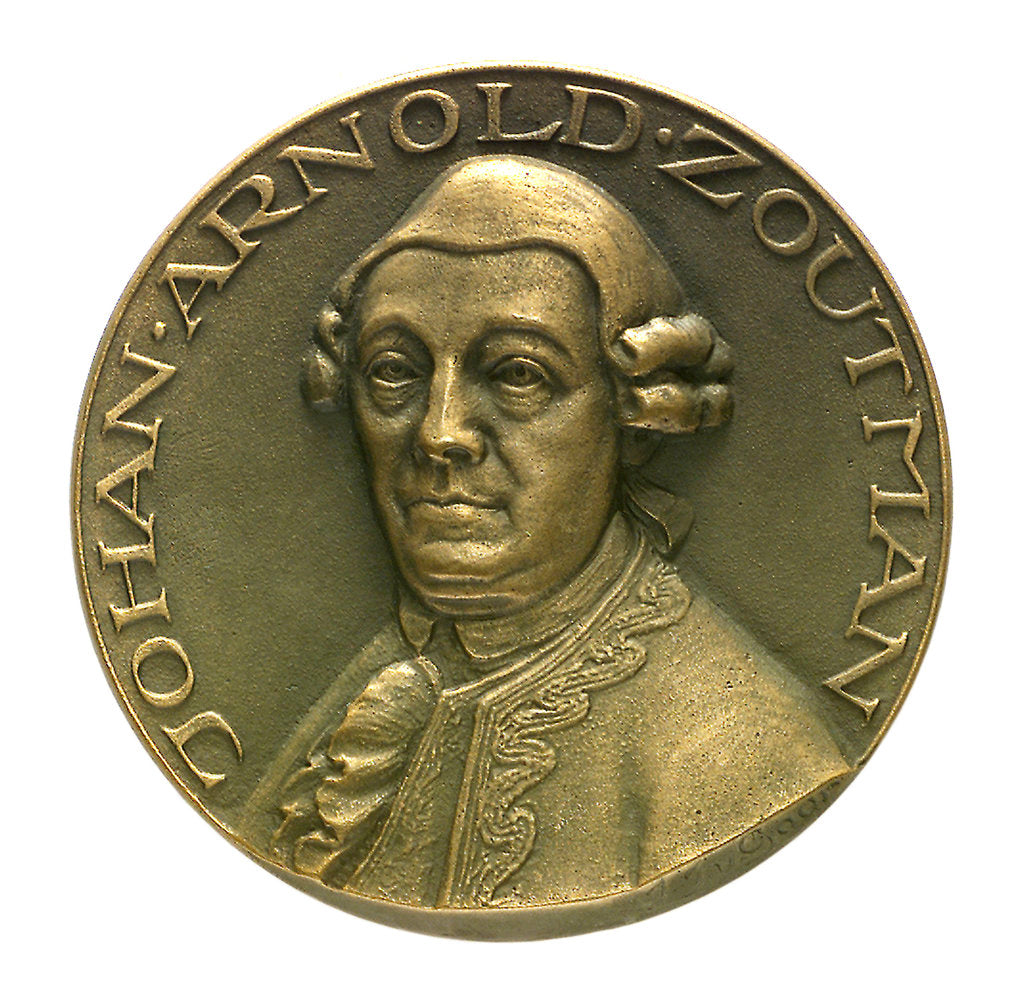 Detail of Medal commemorating Admiral Johan Arnold Zoutman (1724-1793); obverse by J.J. van der Goor
