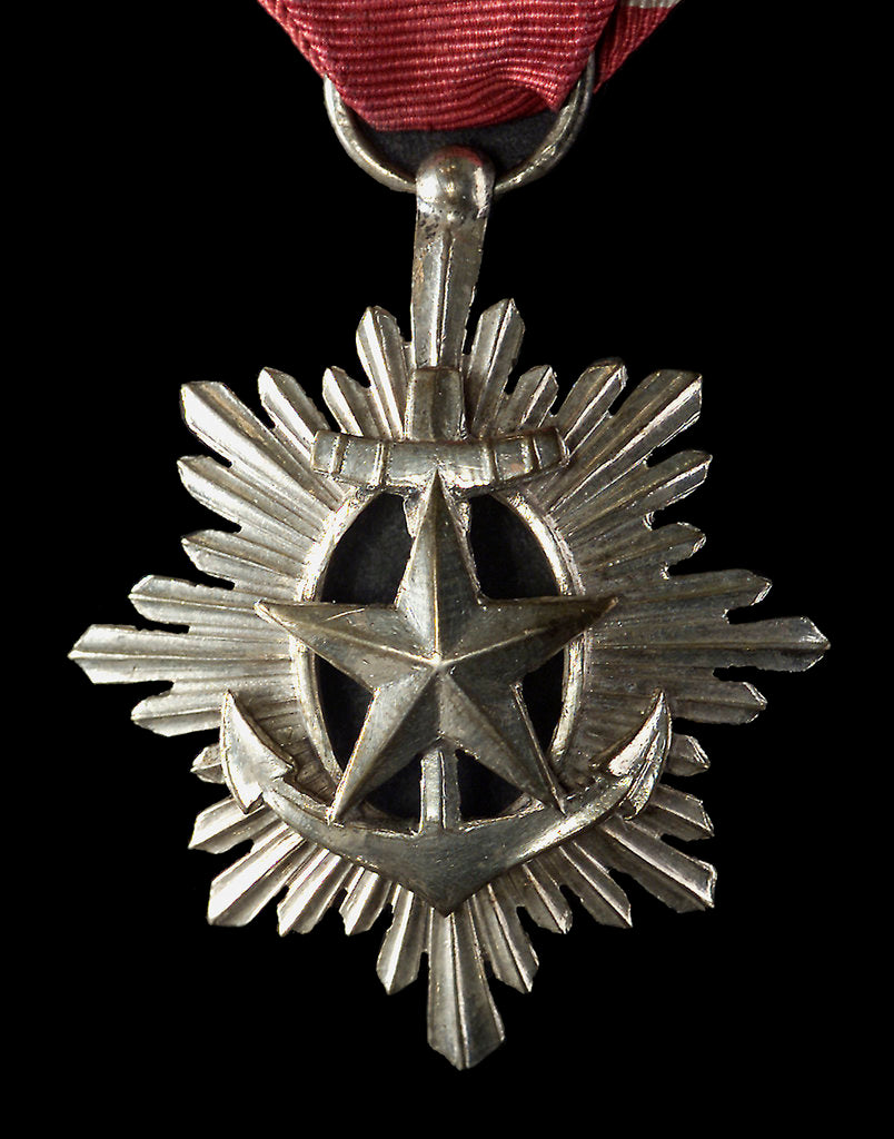 Detail of Badge commemorating the Life-Saving Institute of the Mediterranean; obverse by unknown