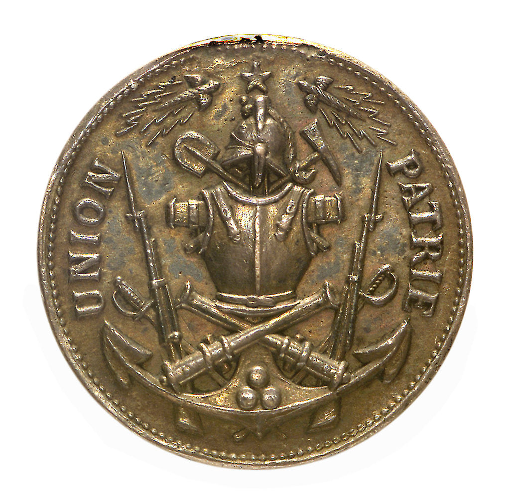 Detail of Medal commemorating the Army and Navy Under-Officers Association; obverse by Unknown