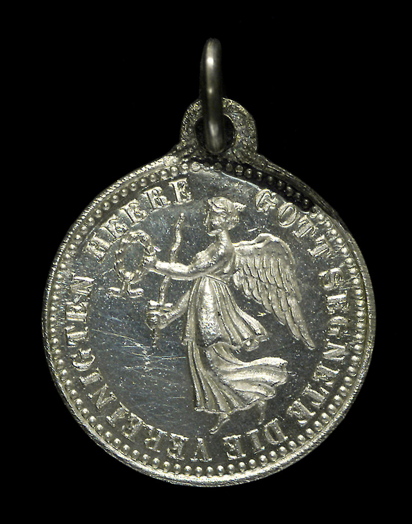 Detail of Medal commemorating Captain Karl von Müller (1873-1923) and the cruiser 'Emden' by H. Ziegler