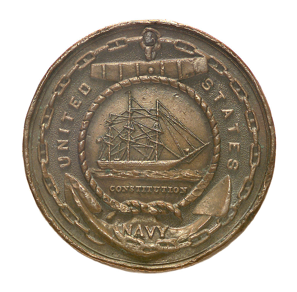 Detail of Token commemorating the United States Navy; obverse by unknown