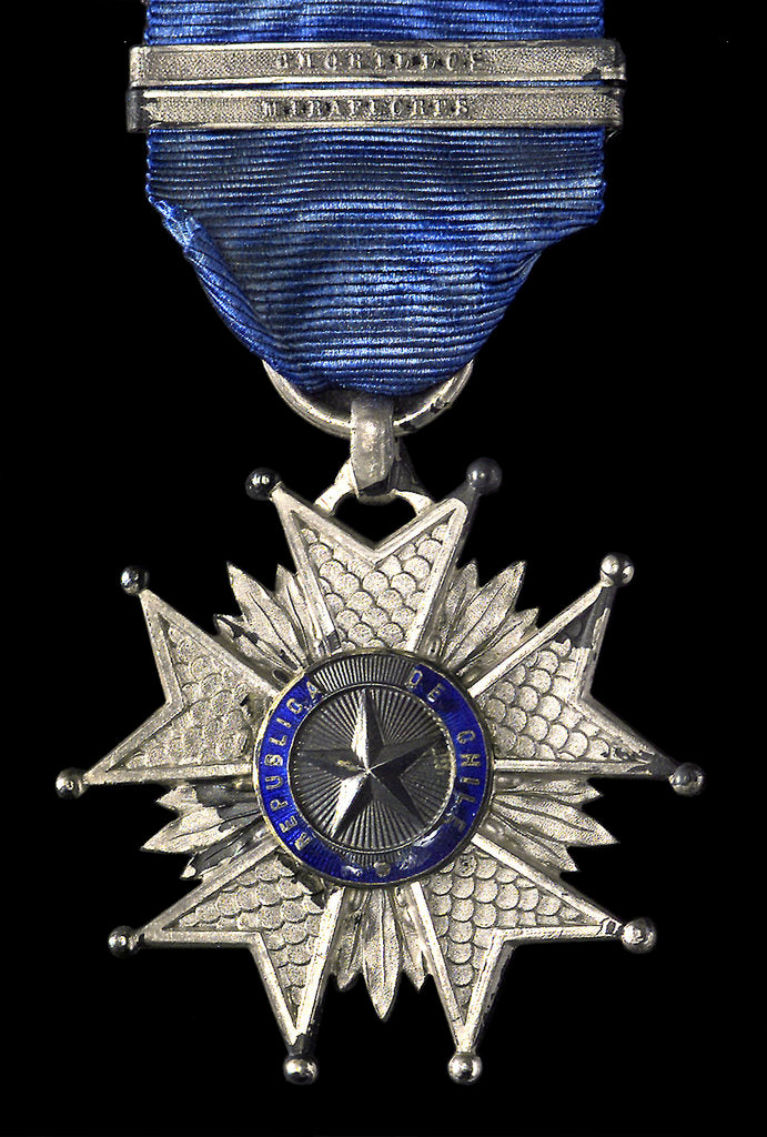 Detail of Medal commemorating the Lima campaign, 1881; reverse by unknown