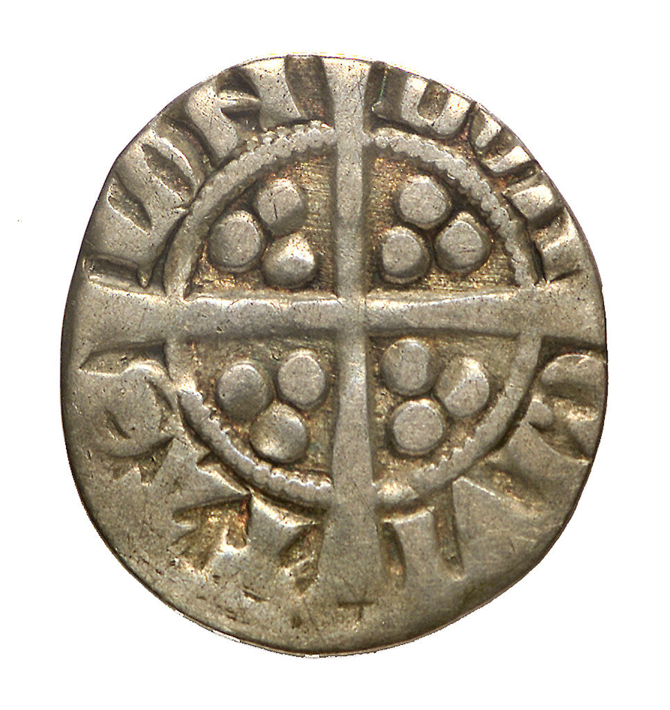 Detail of Coin - halfpenny; obverse by Unknown