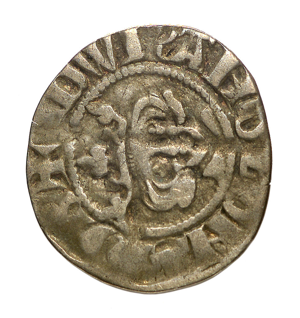 Detail of Coin - halfpenny; reverse by Unknown