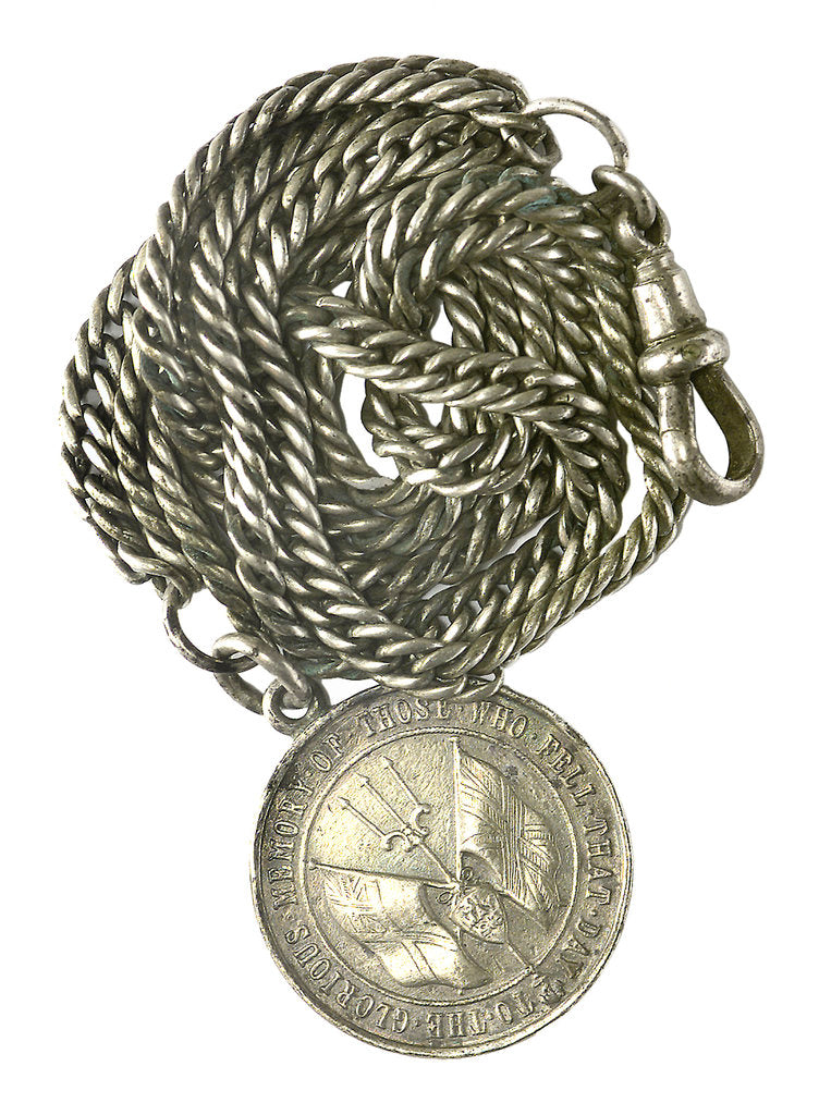 Detail of Medal commemorating the Battle of Jutland, 1916; obverse by Marquis of Milford Haven