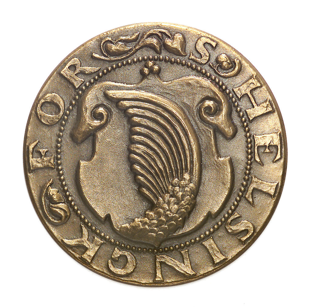 Detail of Commemorative medal, Helsinki; obverse by Tillander