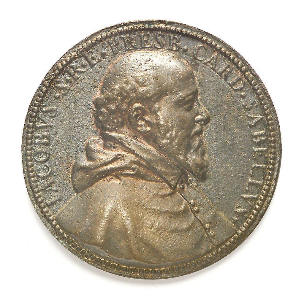 Detail of Medal commemorating Jacob Sabellus; obverse by Unknown