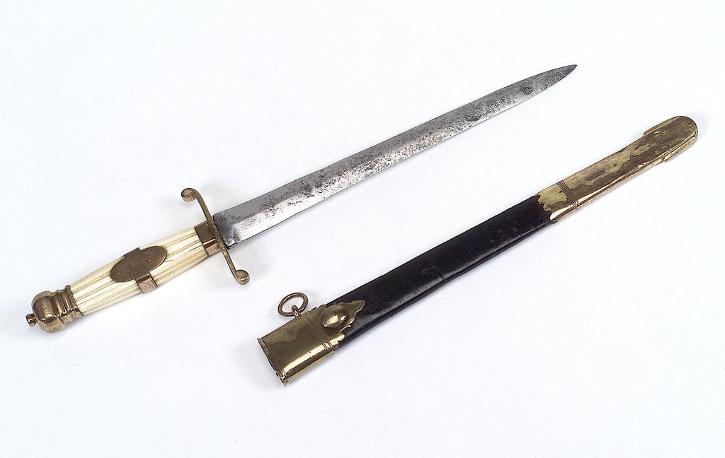 Detail of Straight-bladed dirk by Unknown