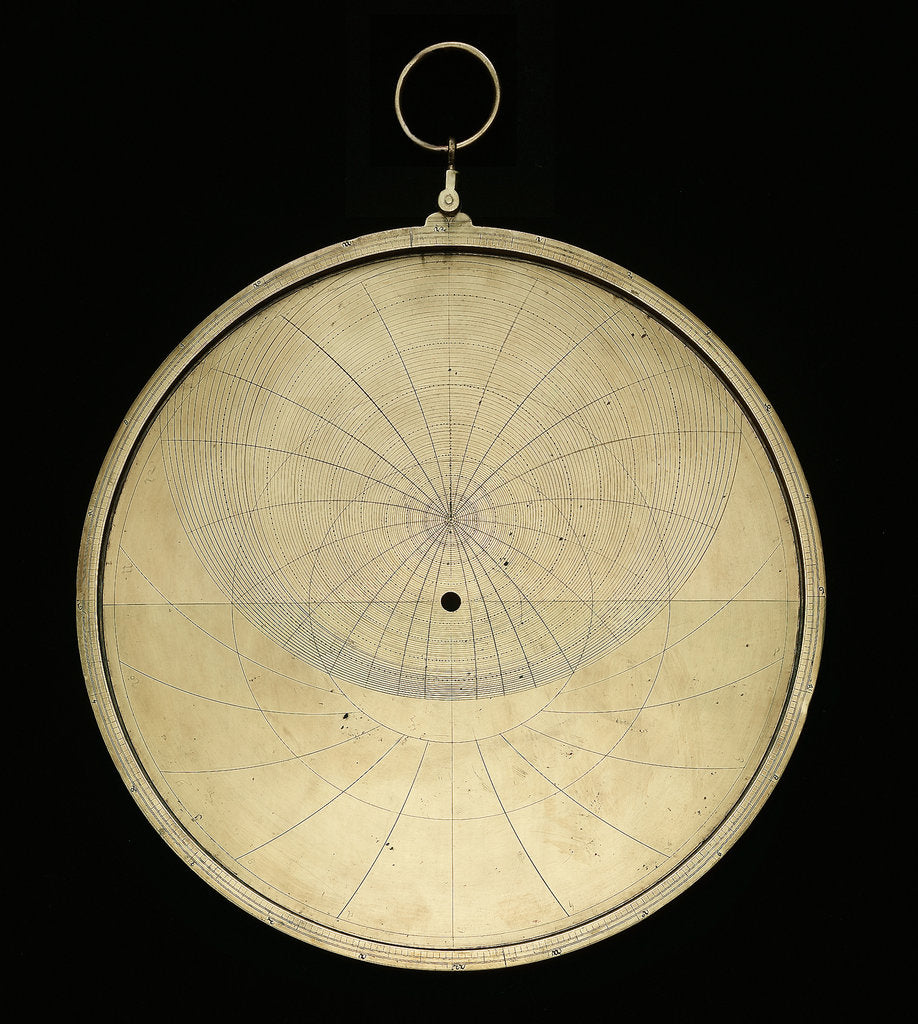 Detail of Astrolabe: mater by Unknown