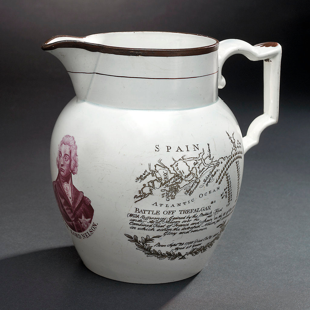 Detail of Earthenware jug by Unknown