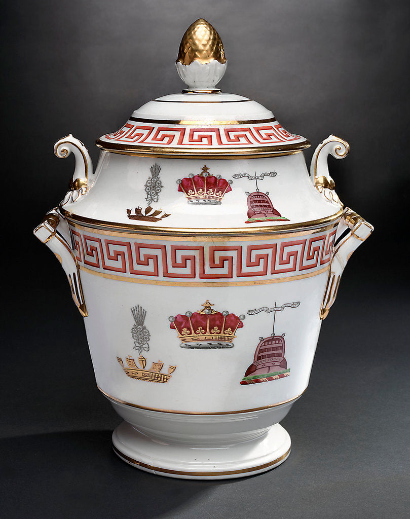 Detail of Ice pail by Unknown