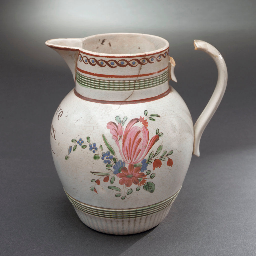 Detail of Earthenware jug by Unknown