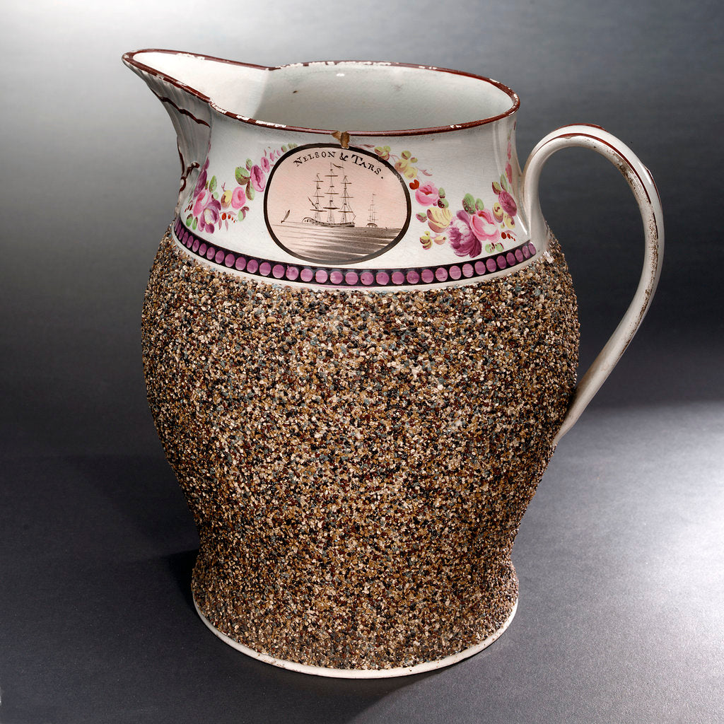 Detail of Earthenware jug by Unknown