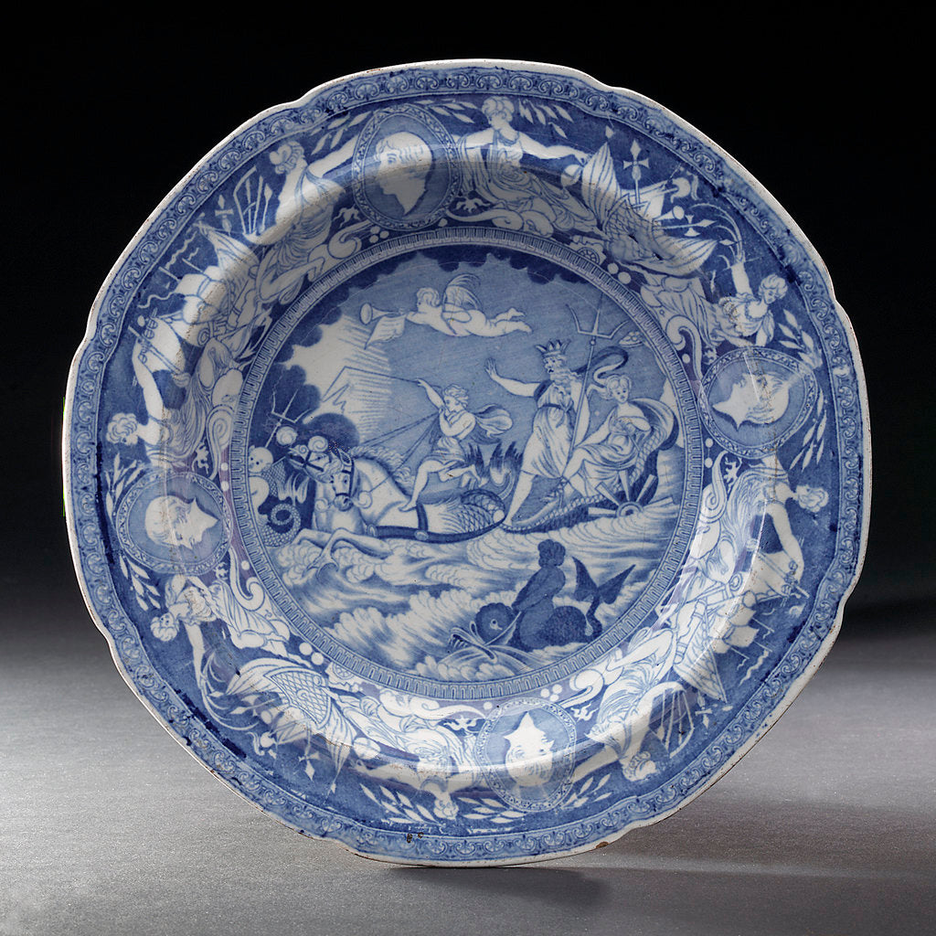 Detail of Soup plate by Unknown