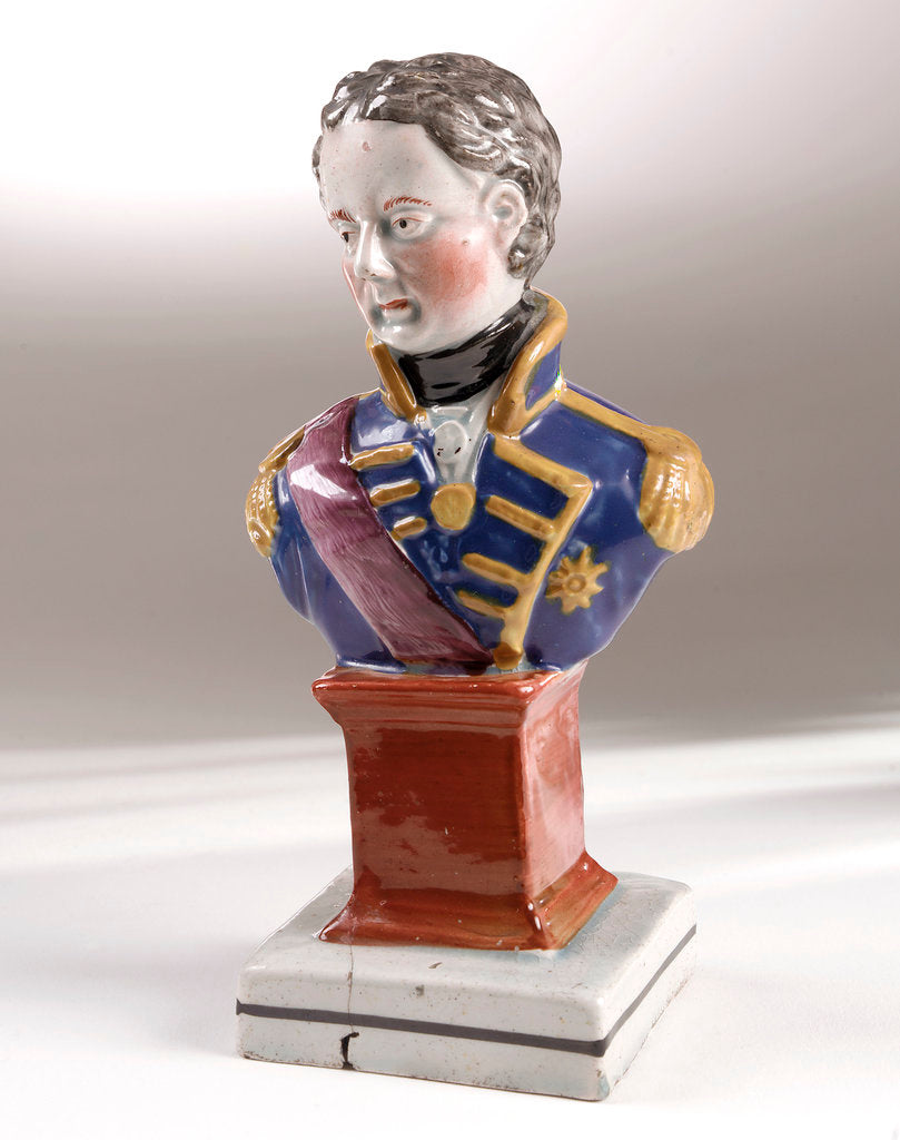Detail of Bust depicting Vice-Admiral Horatio Nelson (1758-1805) by Unknown