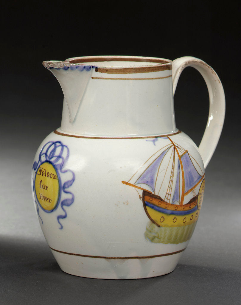 Detail of Earthenware jug by Unknown