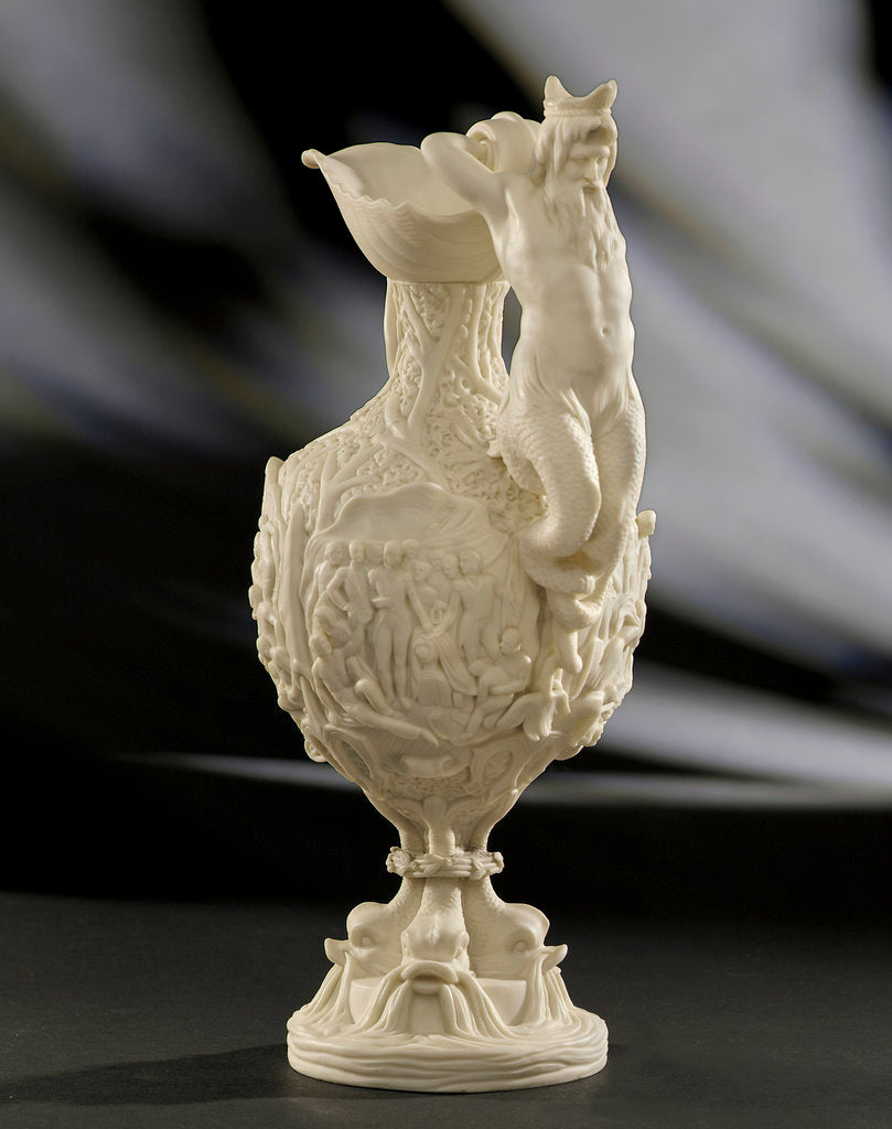 Detail of Ewer by Samuel Alcock & Co.