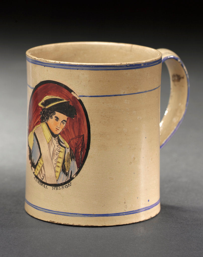 Detail of Brown mug by Unknown