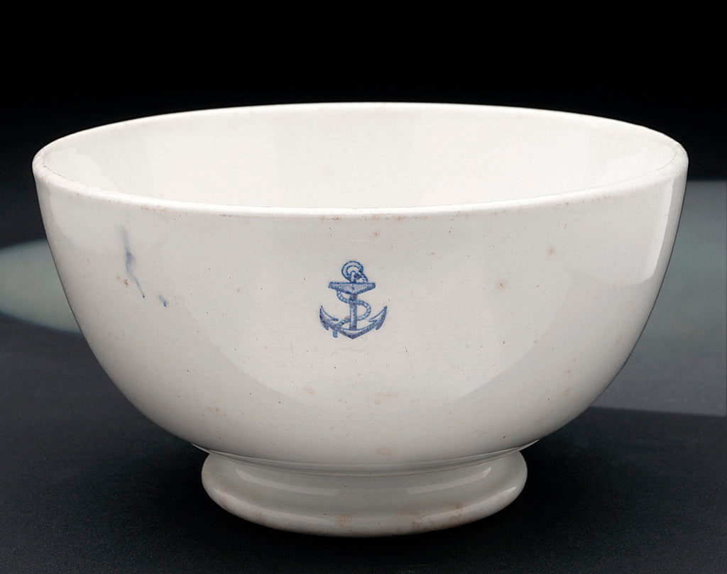 Detail of Earthenware bowl by Keeling & Co. Ltd.