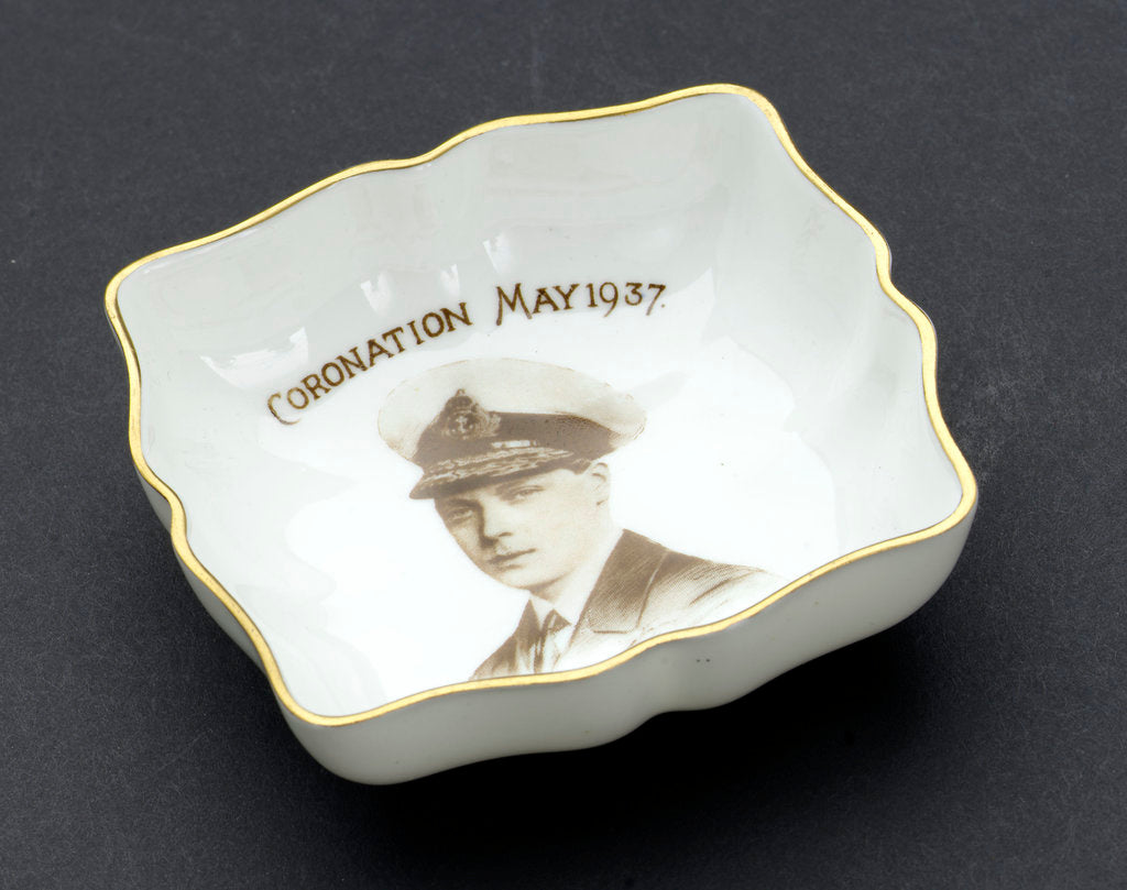 Detail of Trinket dish by Royal Crown Derby Porcelain Co