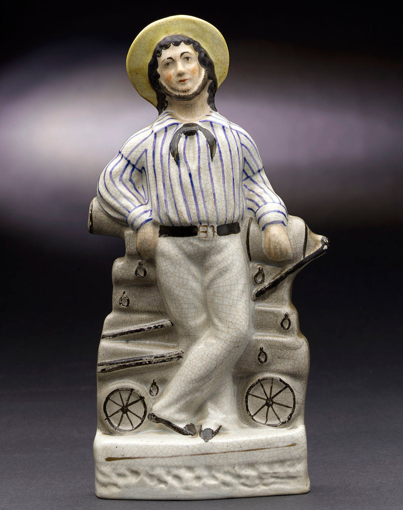 Detail of Earthenware figure of a sailor by Unknown