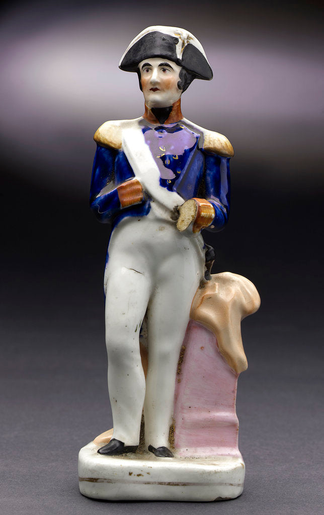 Detail of Figure of Vice-Admiral Horatio Nelson (1758-1805) by Unknown
