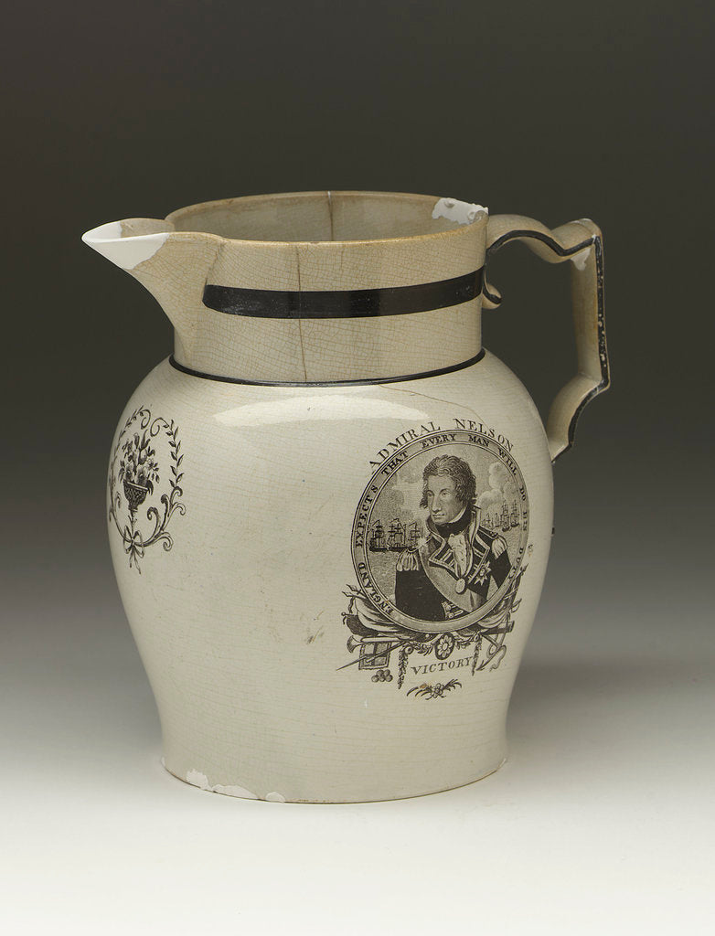 Detail of Earthenware jug by Unknown