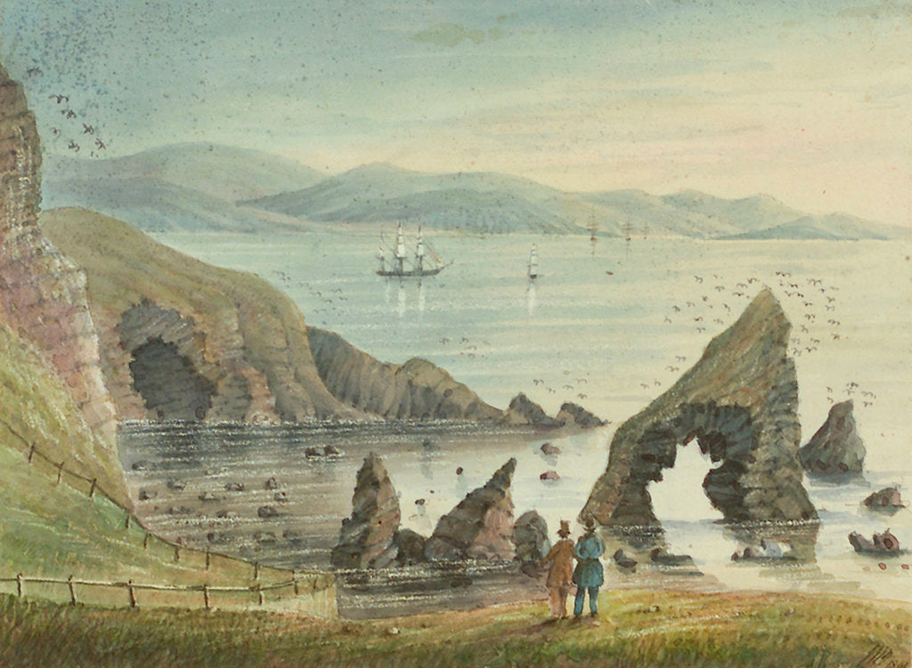 Detail of Arranmore from Crowey, Donegal by James Fuller Boxer