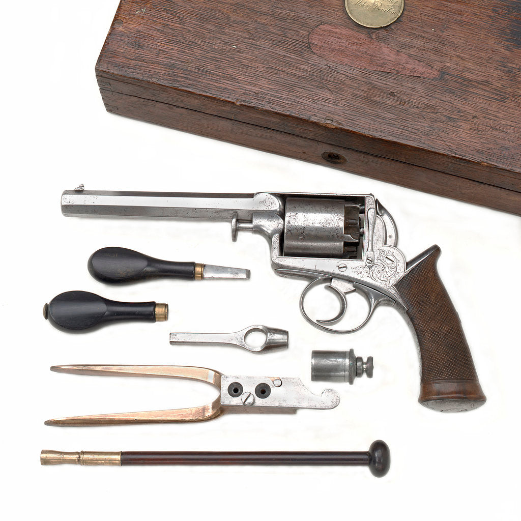 Detail of Percussion revolver by Deane Adams & Deane