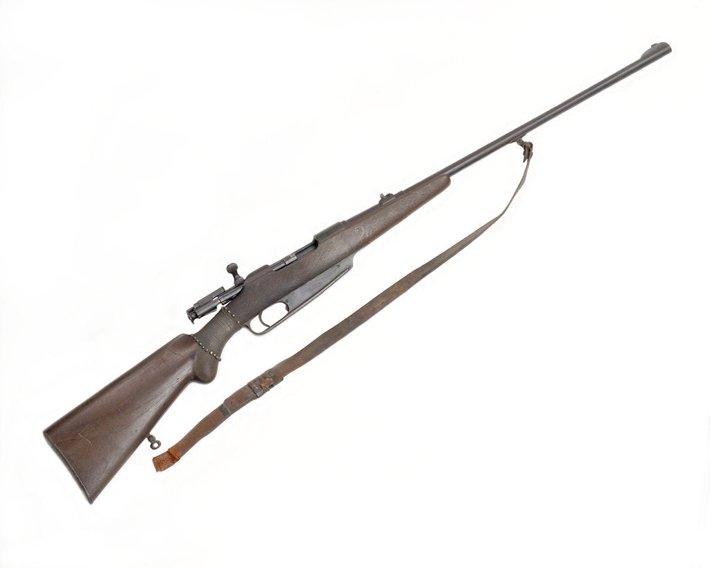 Detail of Sporting rifle by Unknown