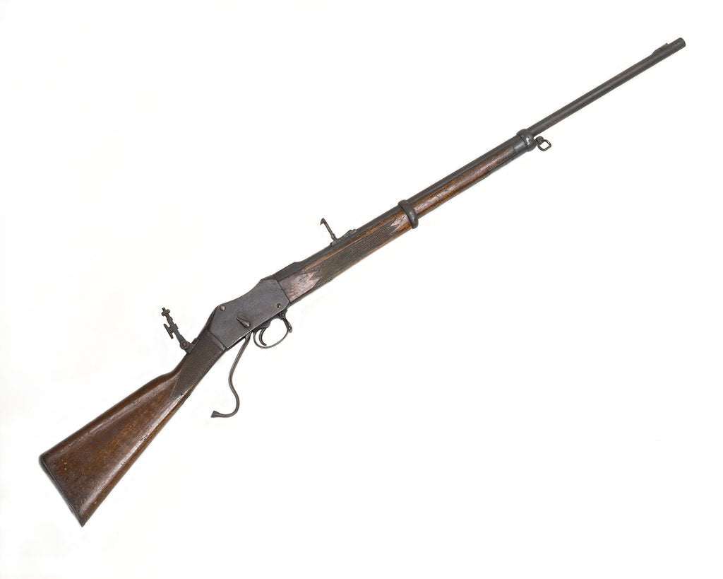Detail of Martini rifle by C. G. Bonehill