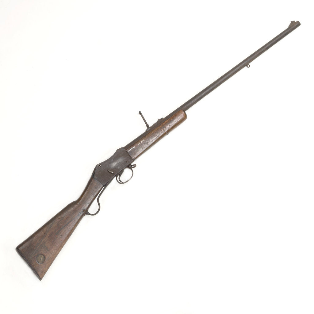 Detail of Martini rifle by W.W. Greener