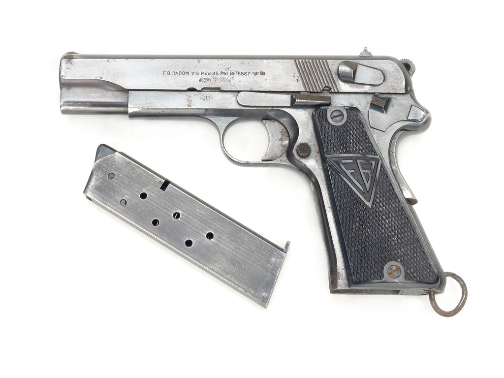 Detail of Radom wz/ Model 35 pistol by Radom Small Arms Factory
