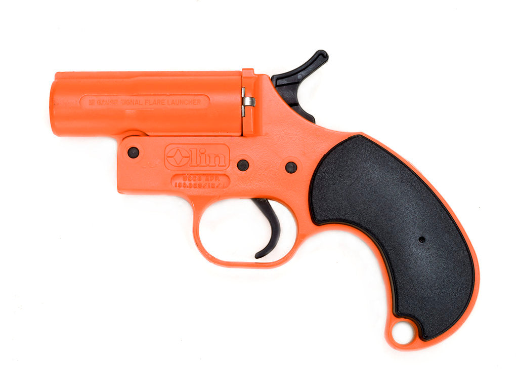 Detail of Signal pistol by OLIN
