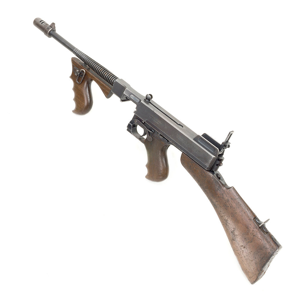 Detail of Thompson Model 1928 A1 by Auto-Ordnance Corporation