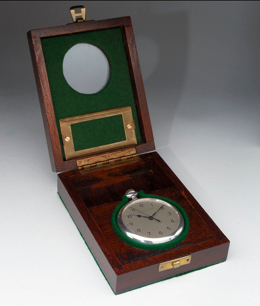 Detail of Deck watch in case by Vacheron & Constantin