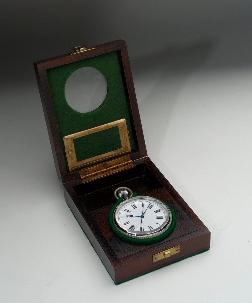 Detail of Deck watch in case by E. M. T.