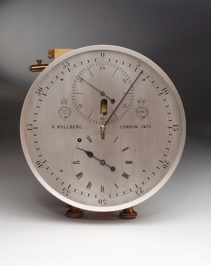 Detail of Astronomical regulator, face by Victor Kullberg